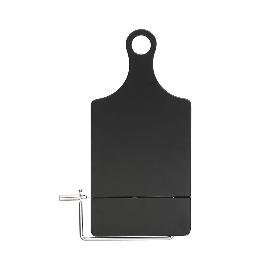 Wood Board w/ Cheese Slicer