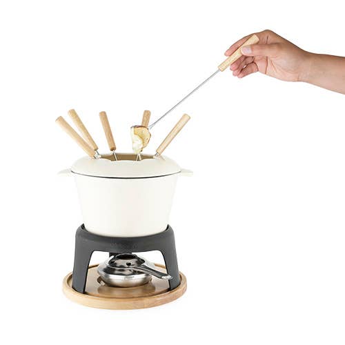 Twine Cast Iron Fondue Set - Thumbnail 4