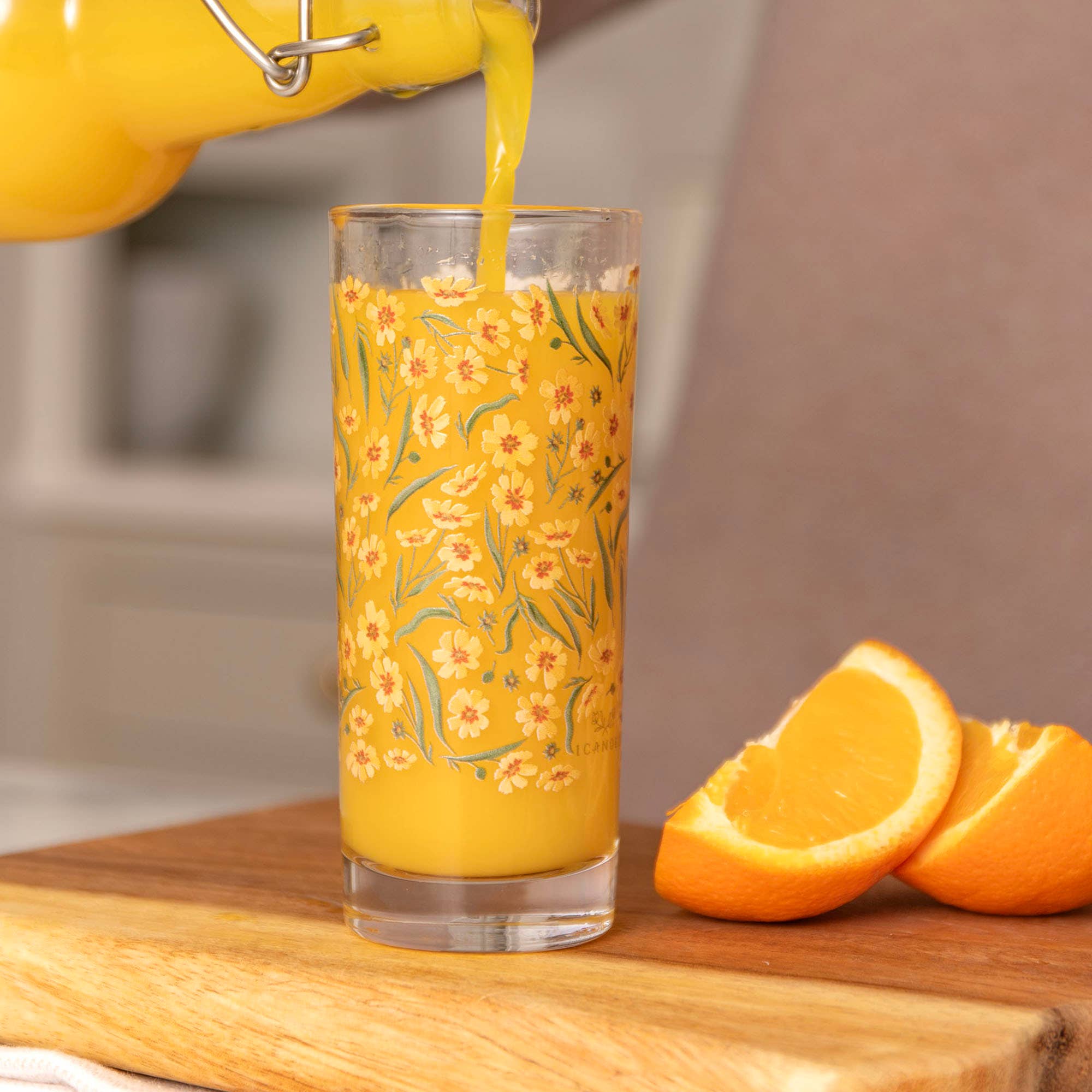 Goldenmane Tall Juice Glass - Thumbnail 3