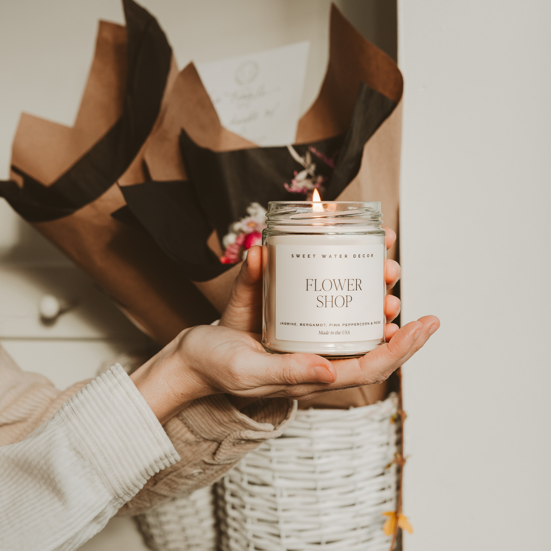 Josephine Interiors Flower Shop Candle - Thumbnail 3