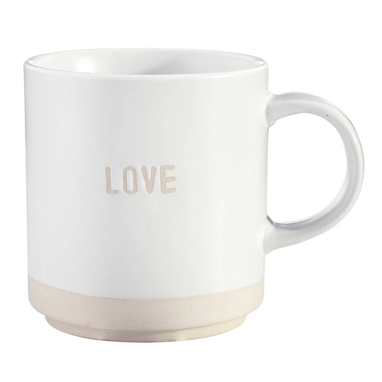 Stackable Mugs - Love/Heart - Set of 2 - Thumbnail 2
