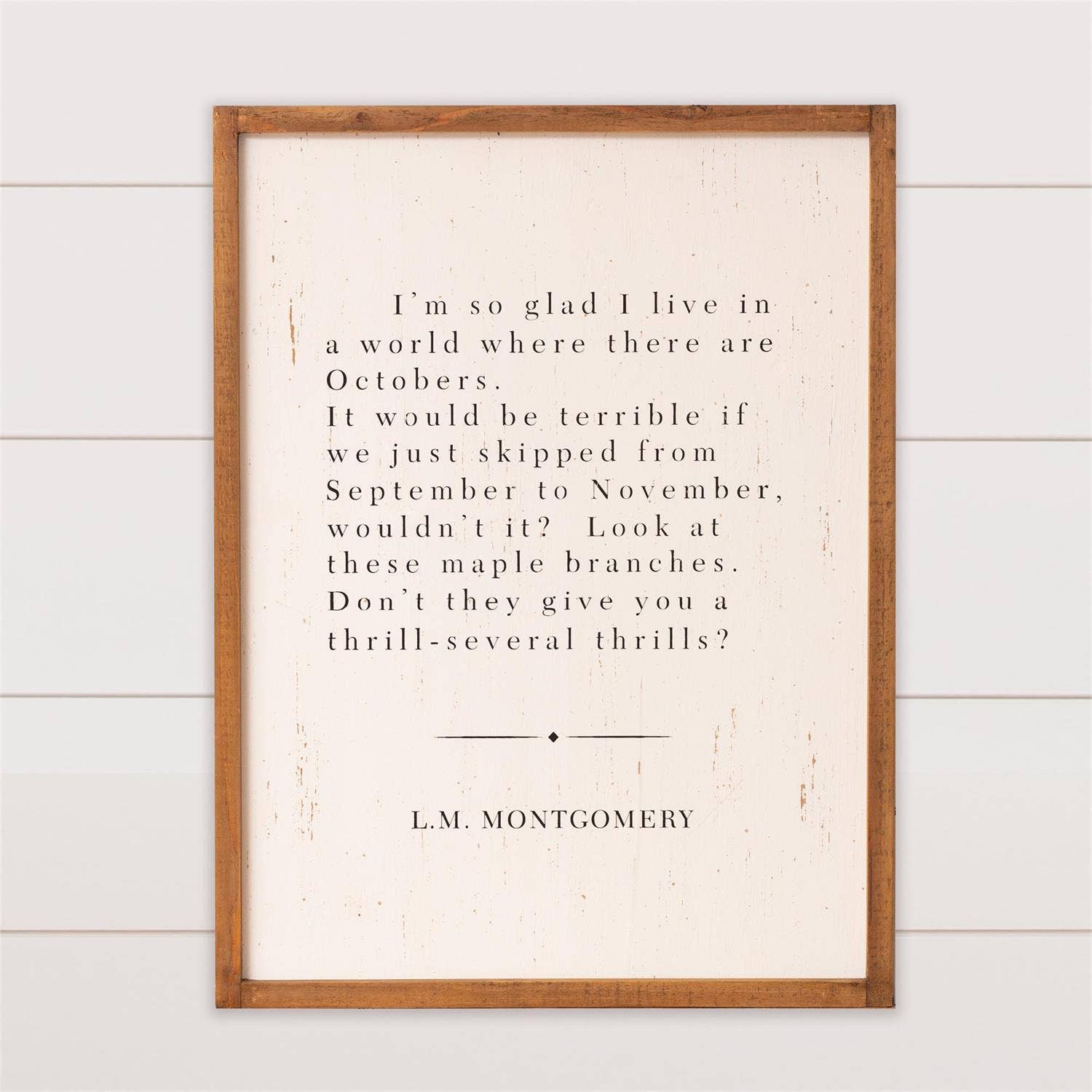 Sign - A World With Octobers