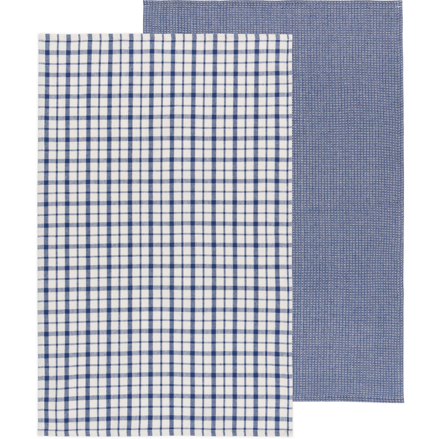 Recycled Cotton 2nd Spin Belle Plaid Dishtowel Set - Thumbnail 3