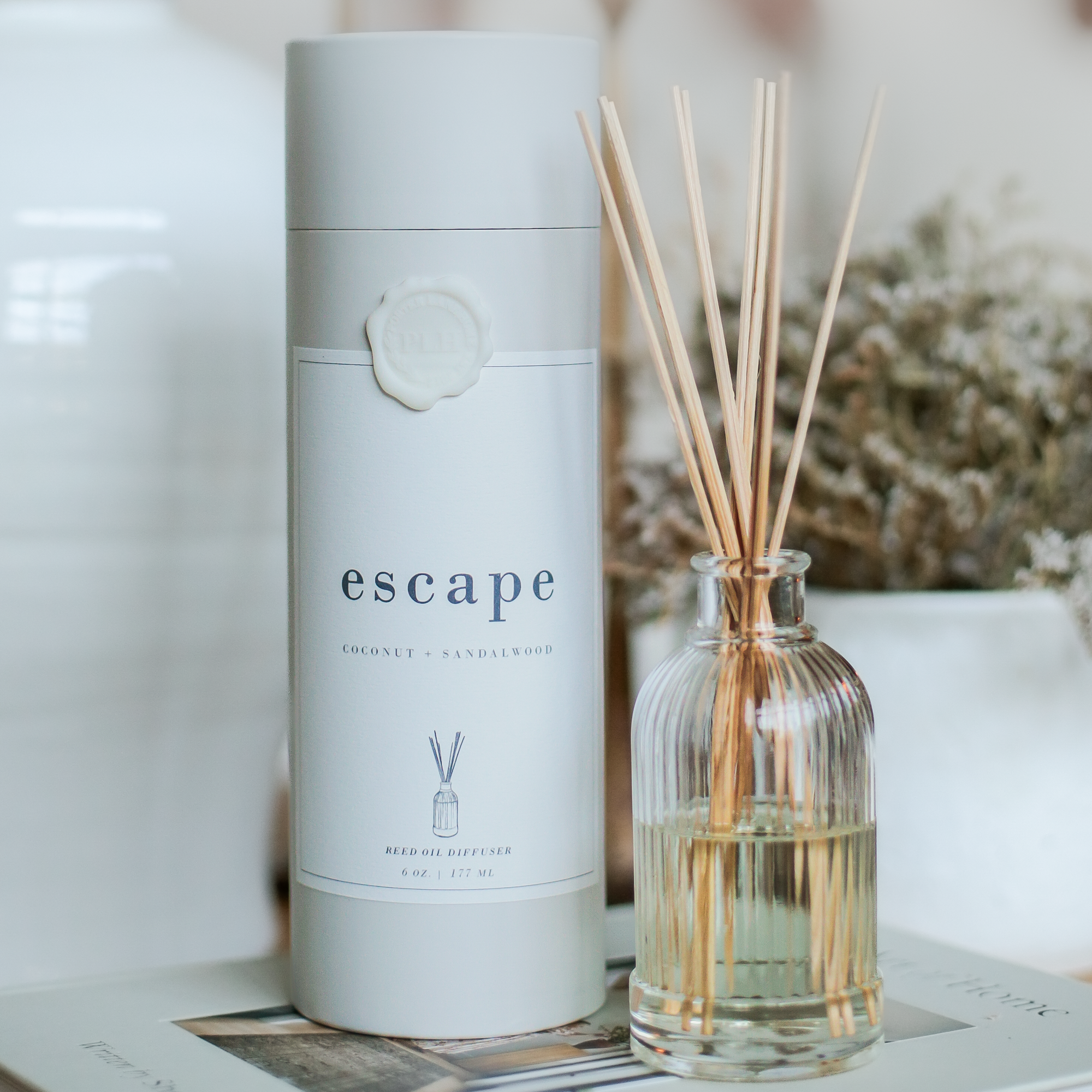ESCAPE Coconut + Sandalwood Reed Diffuser