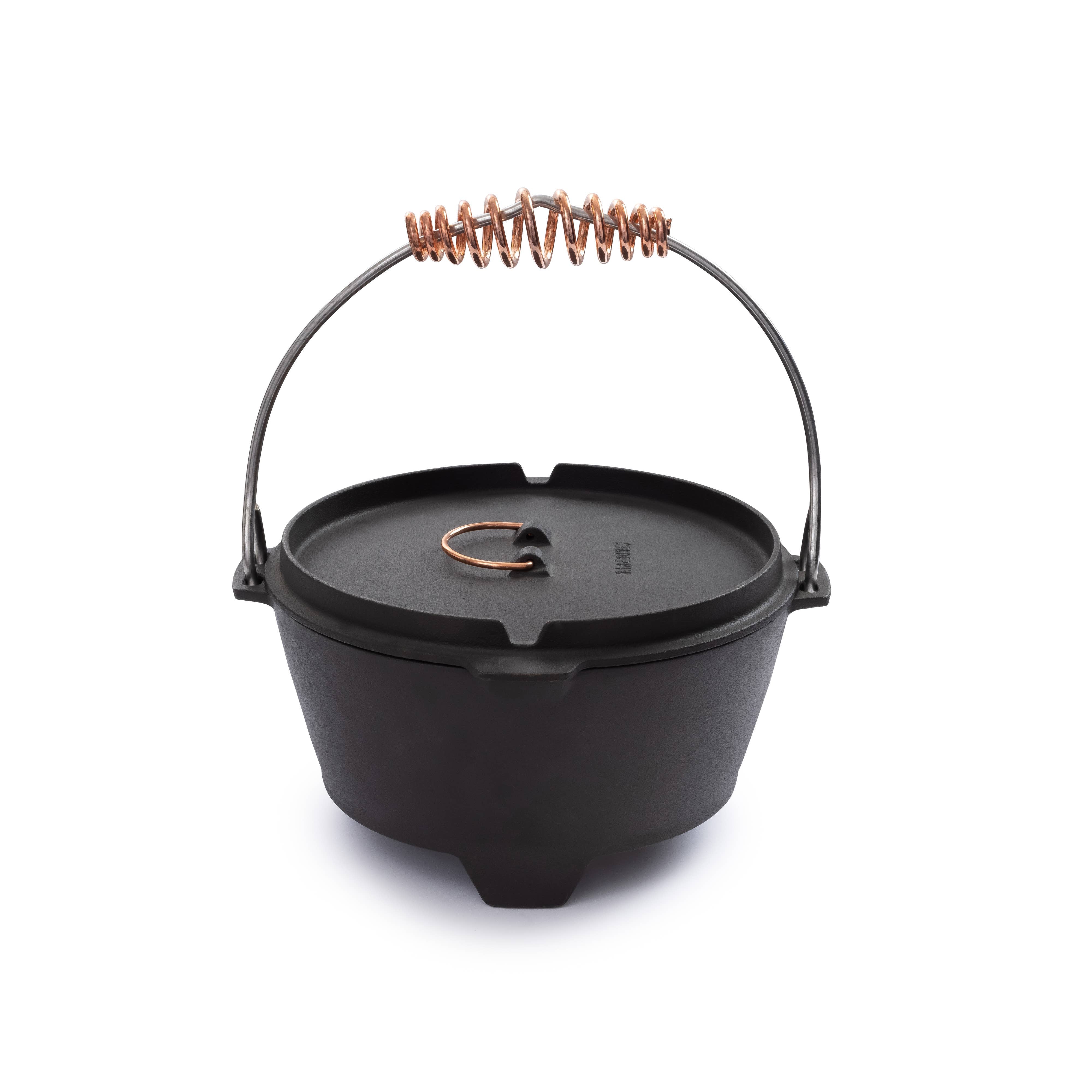 Polished Cast Iron Dutch Oven