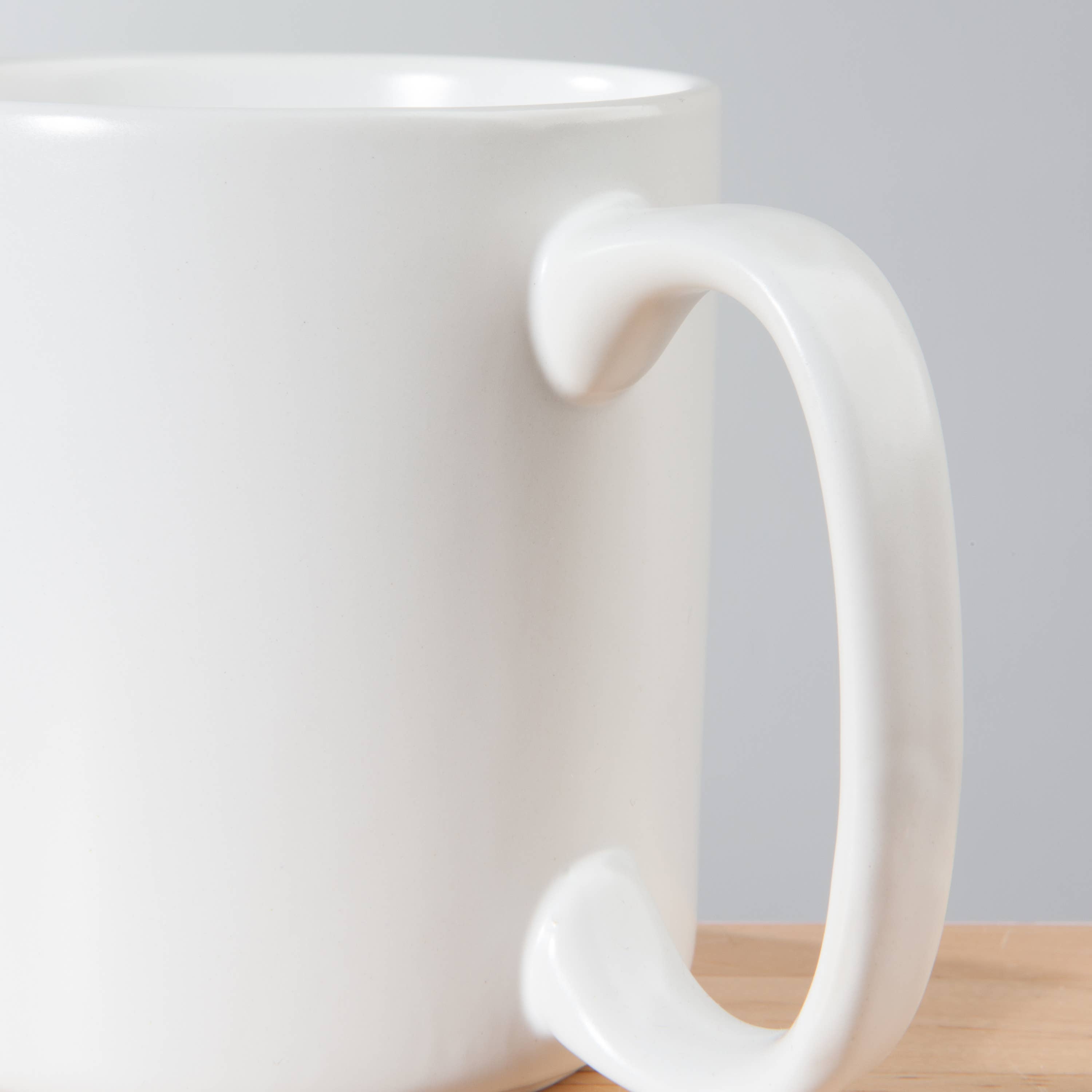 Matte White Mug