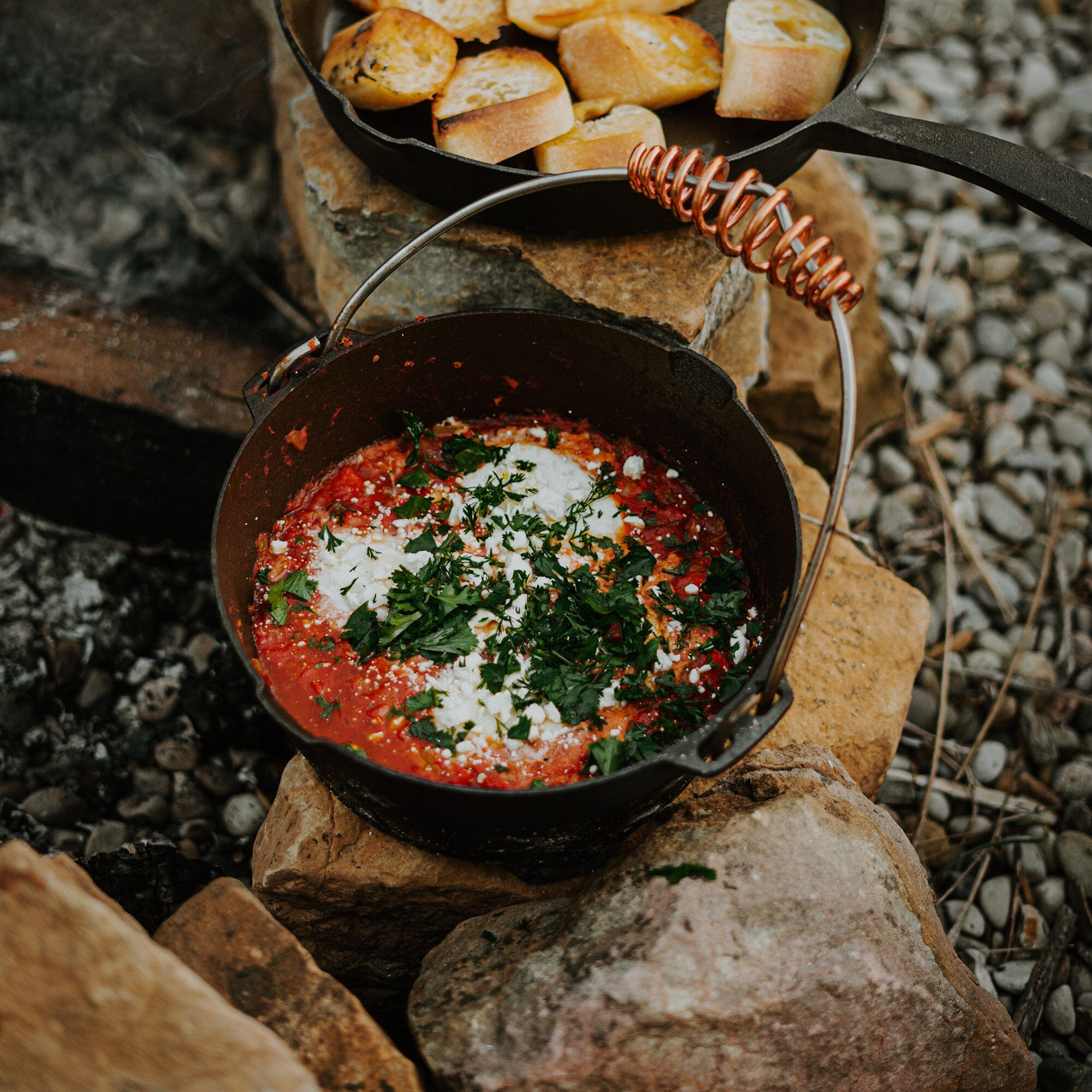 Polished Cast Iron Dutch Oven - Thumbnail 5