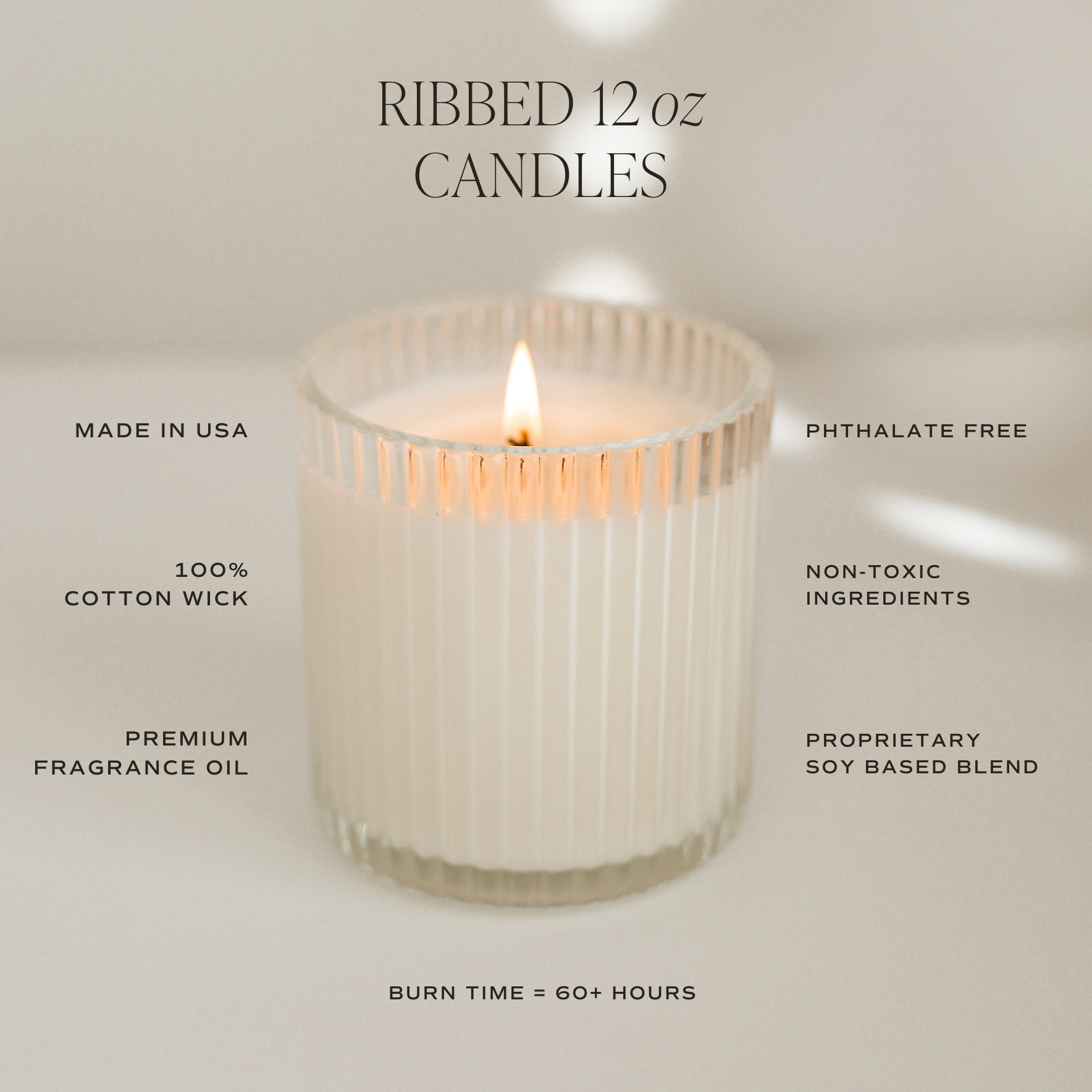 Josephine Interiors Spa Day Soy Candle - Thumbnail 5