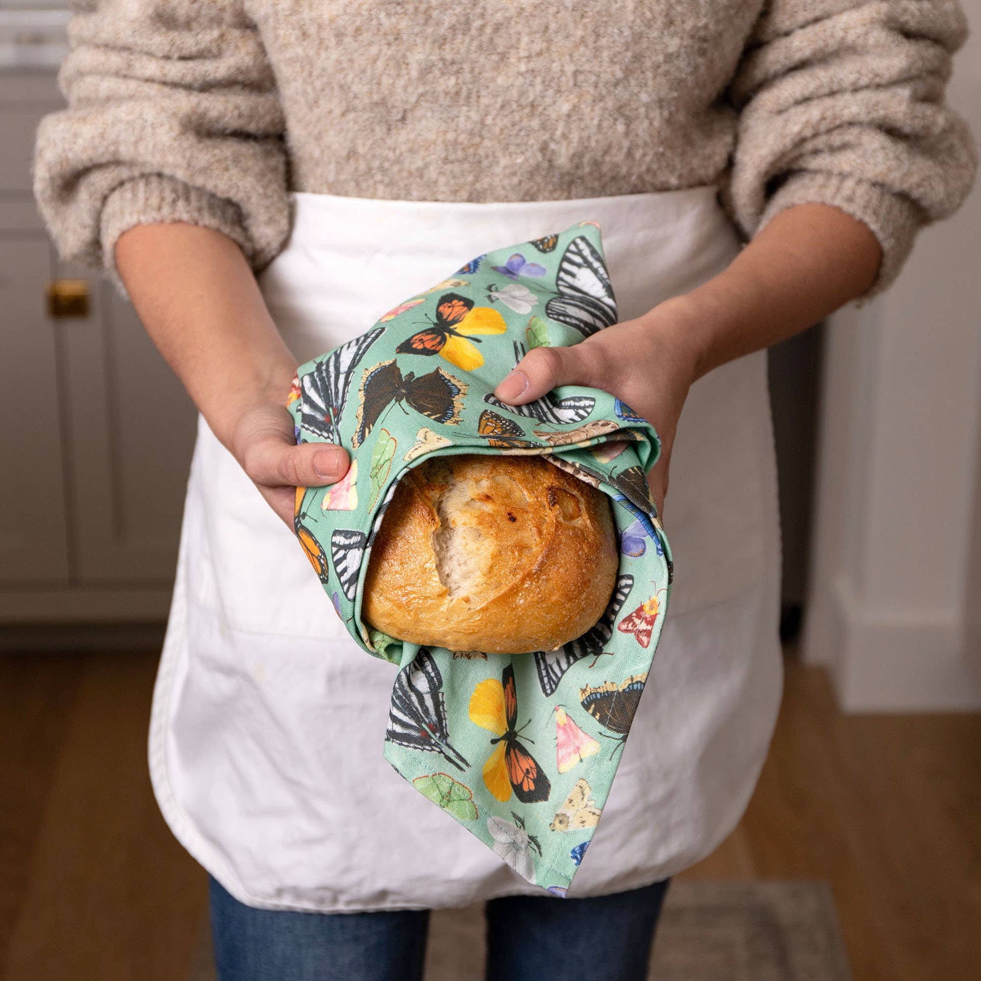 Flutter Friends Butterfly Kitchen Towel - Thumbnail 3