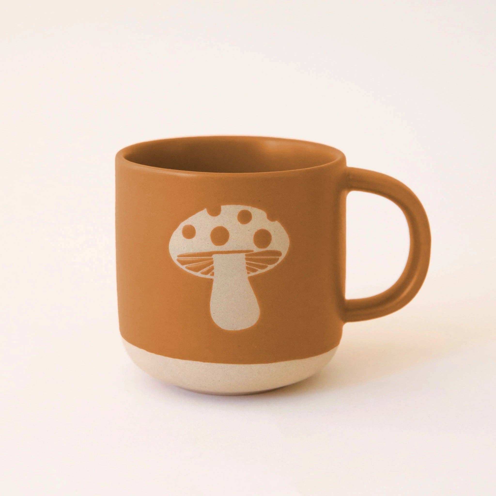 Retro Mushroom Ceramic Mug - Thumbnail 3