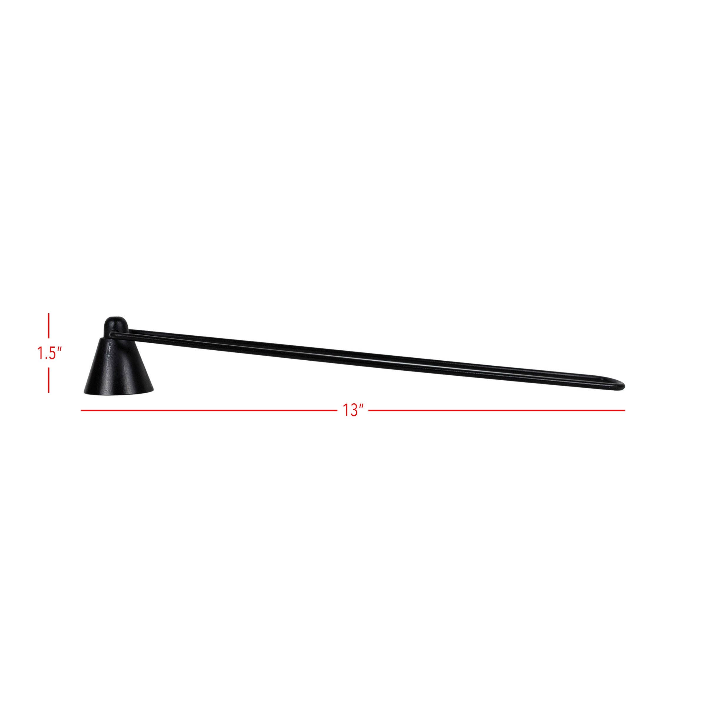 Atticus Farmhouse Black Candle Snuffer - Thumbnail 5