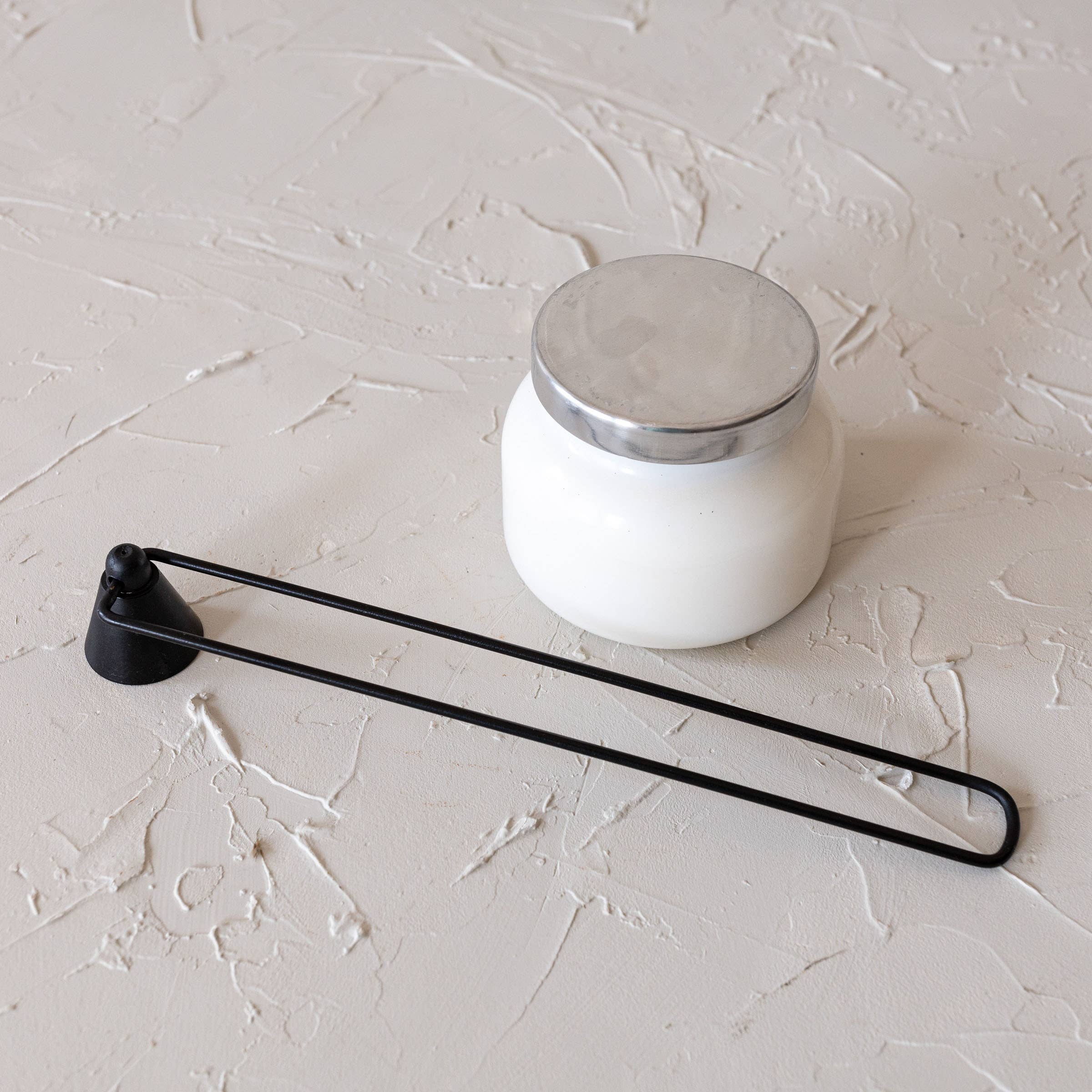 Atticus Farmhouse Black Candle Snuffer - Thumbnail 3