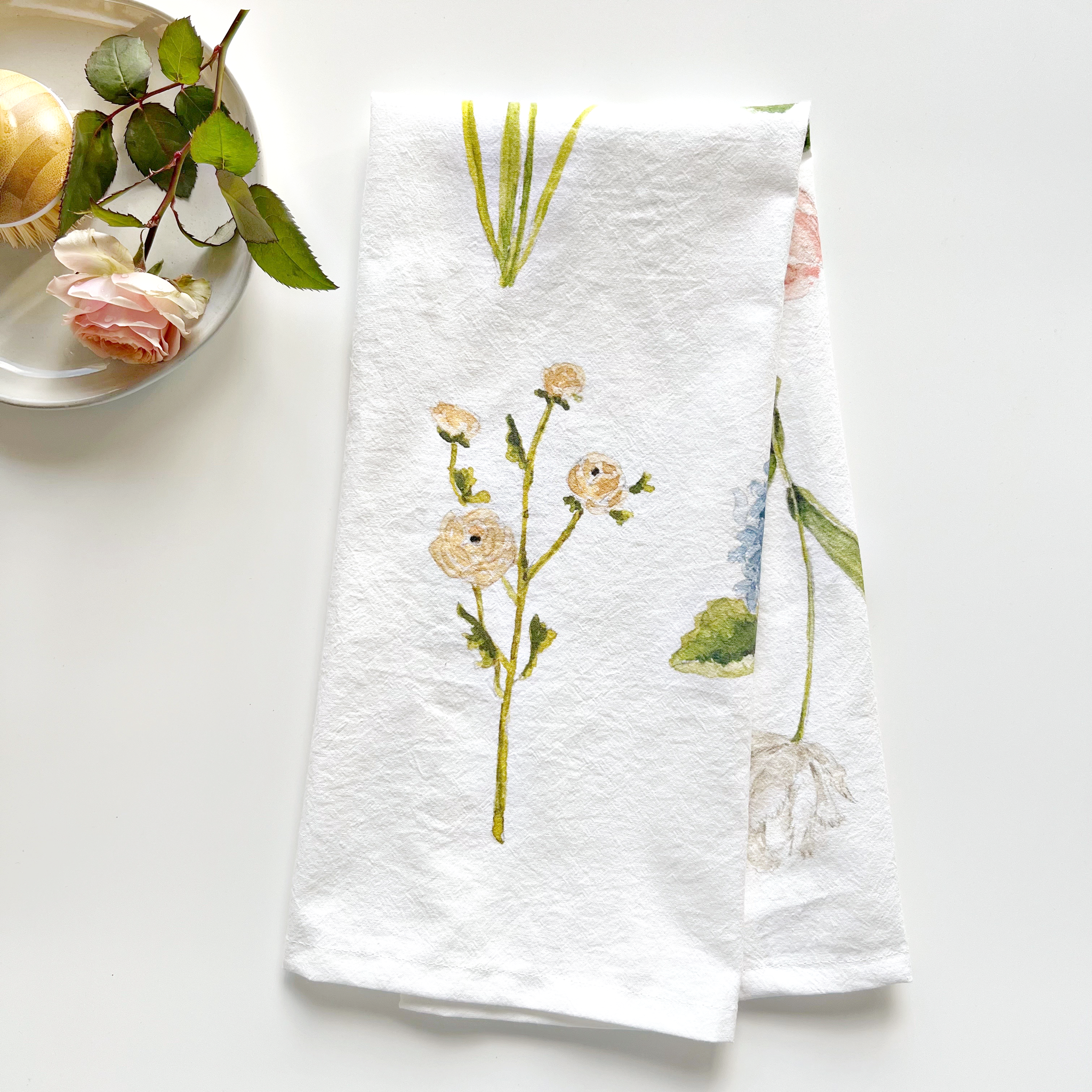 Garden Blooms Kitchen Towel - Thumbnail 3