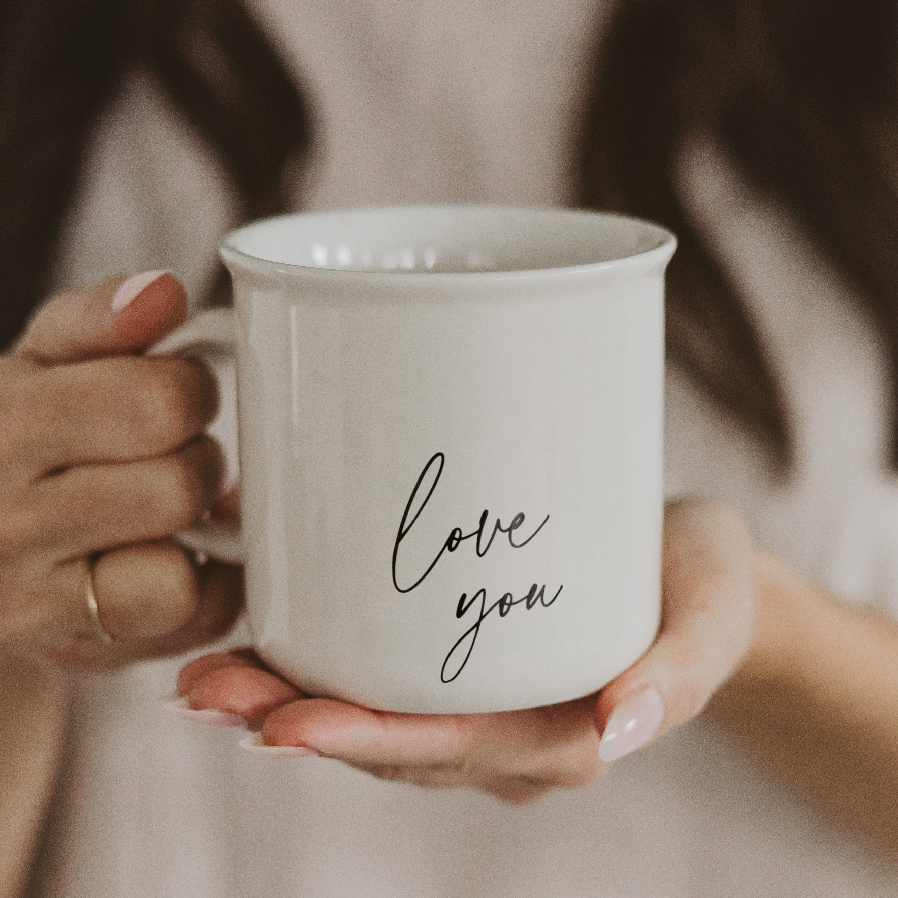 Love You 11oz Campfire Coffee Mug - Thumbnail 4