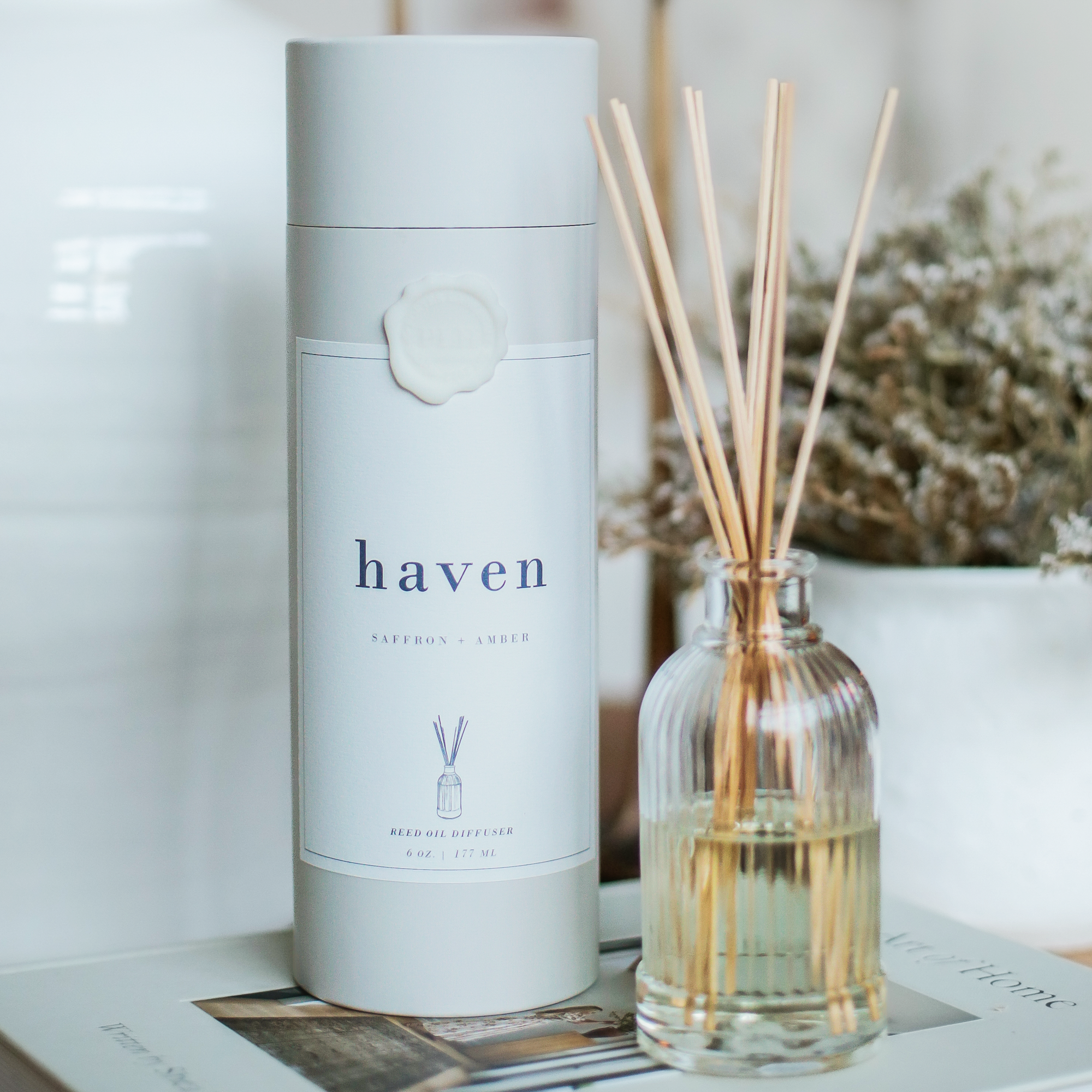 HAVEN | Saffron + Amber Reed Diffuser