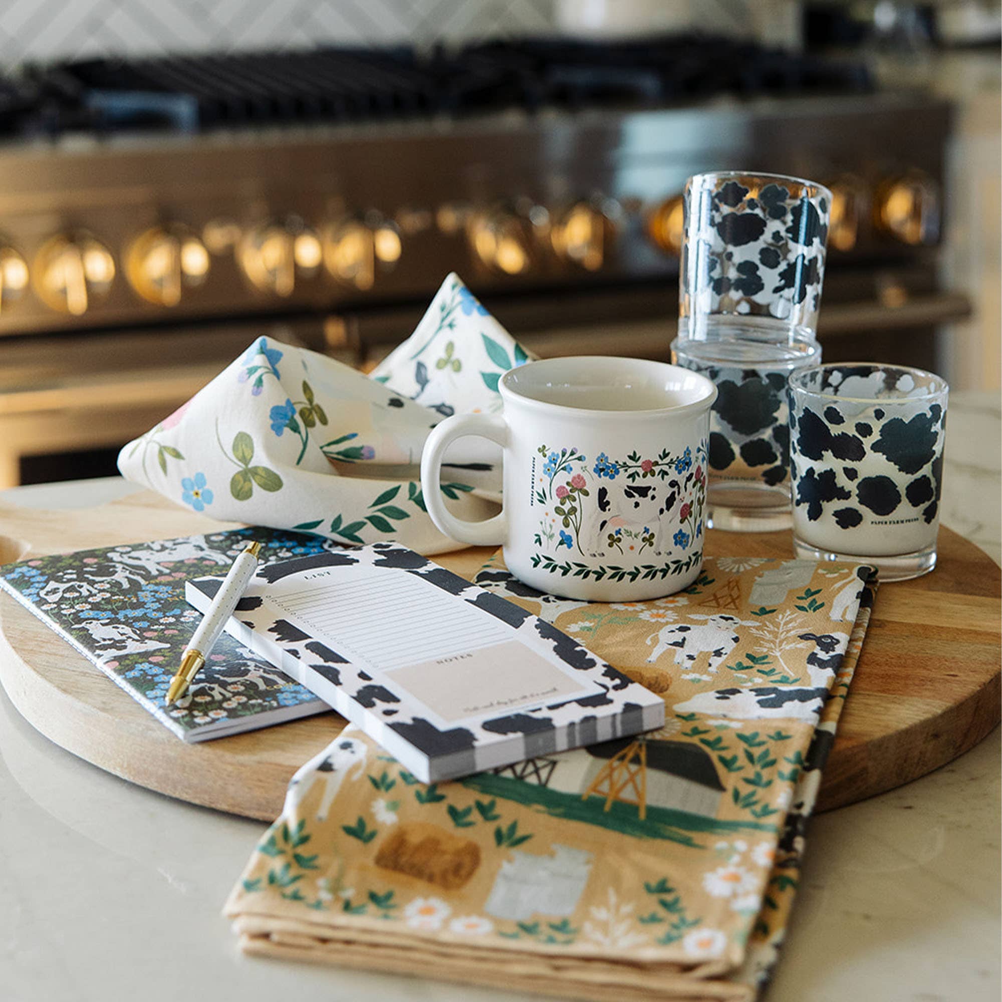 Dairy Cows Farm Tea Towel - Thumbnail 5