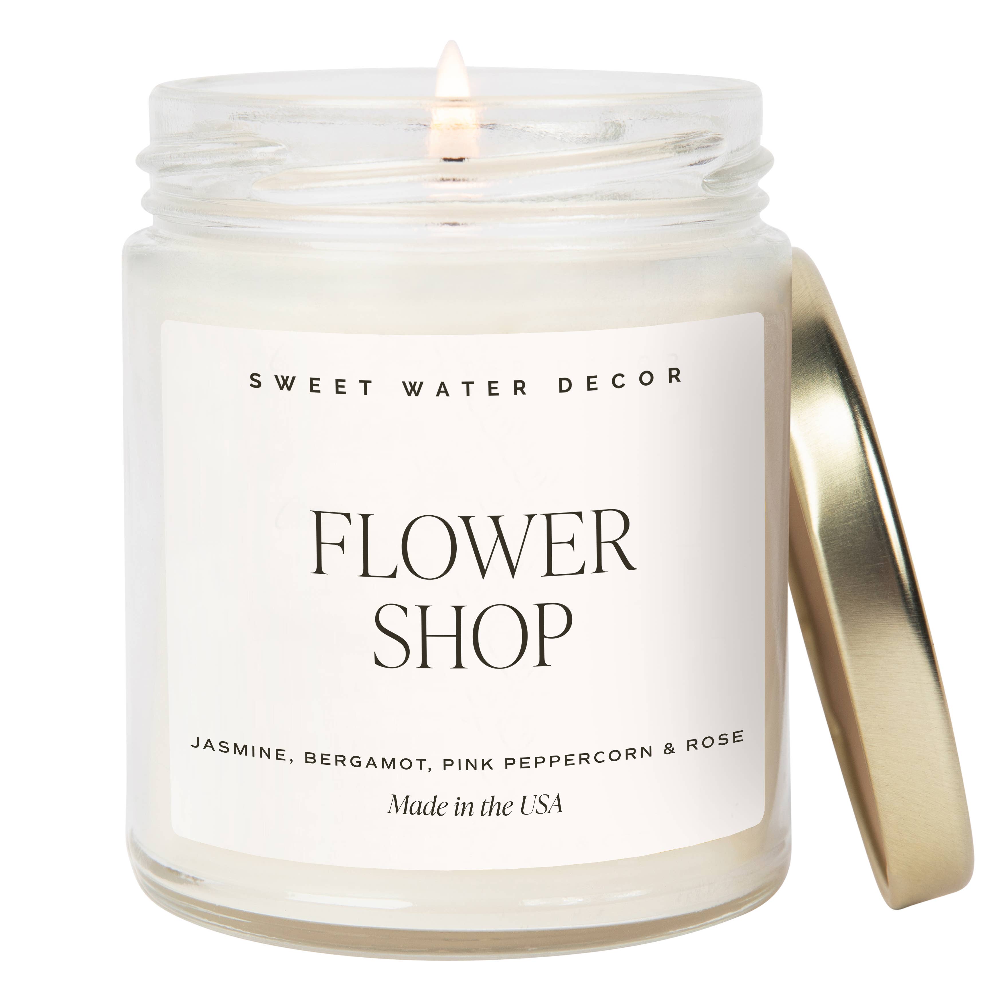 Josephine Interiors Flower Shop Candle