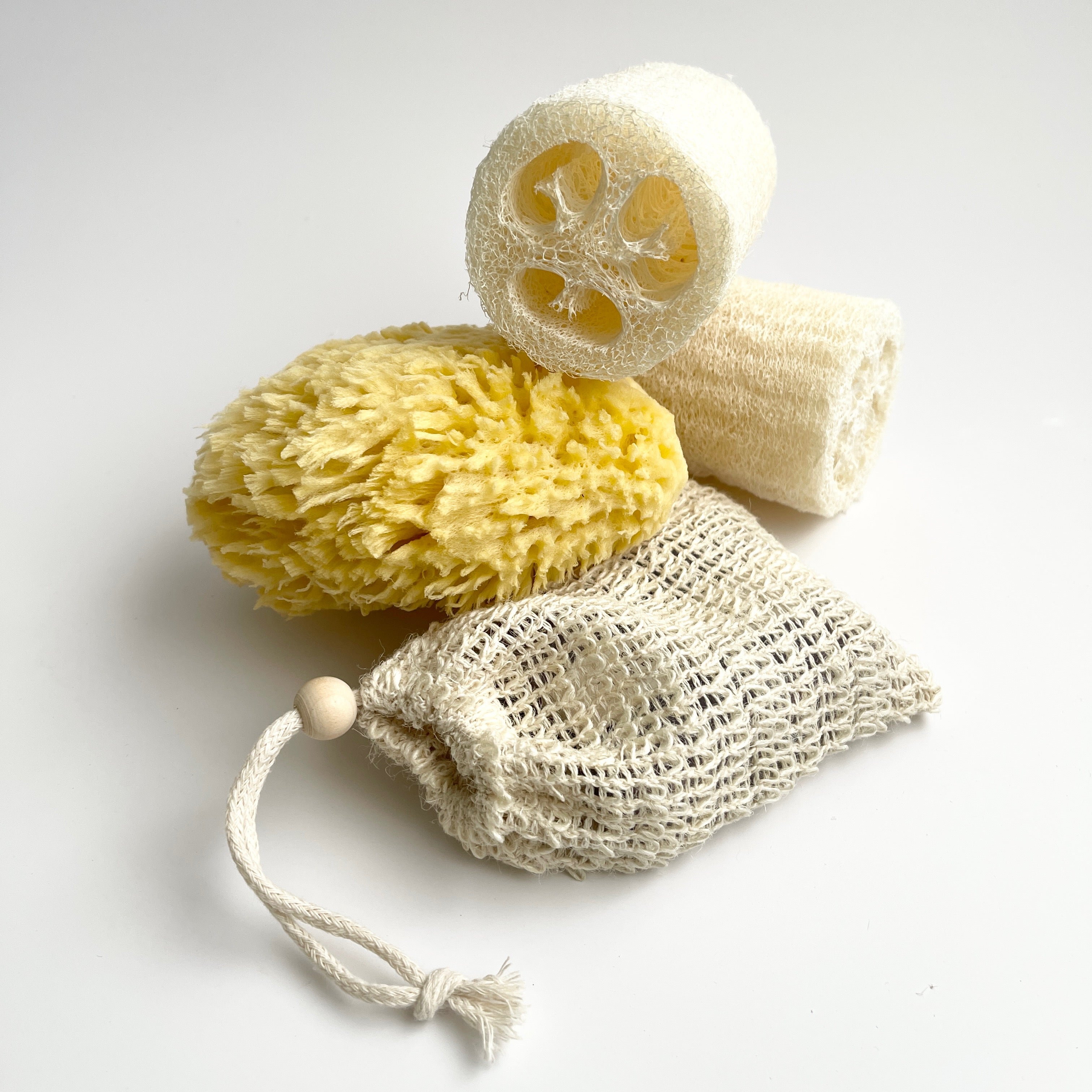 Josephine Interiors Sisal Soap Bag
