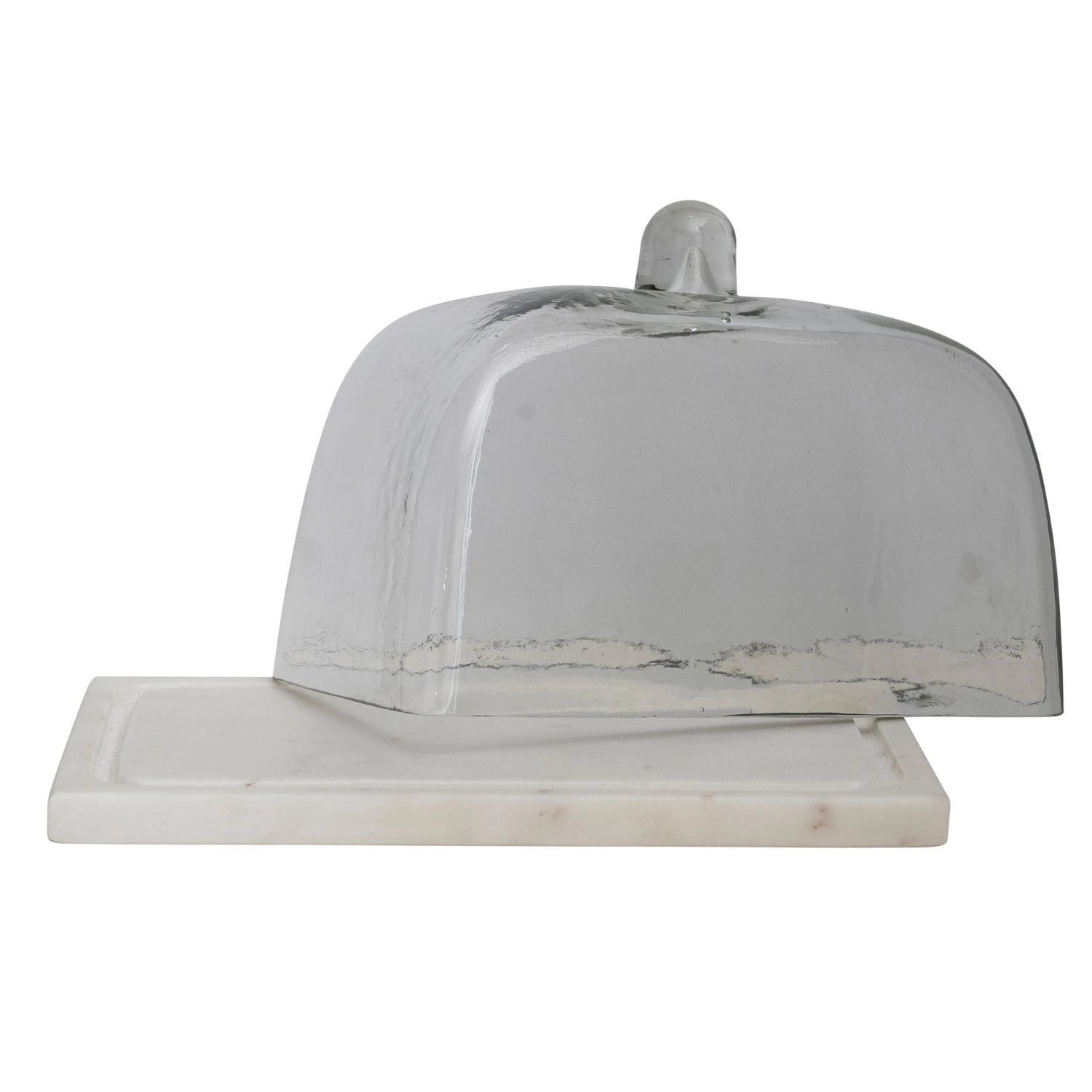 Josephine Jewelry Co. Glass Cloche & Marble Base