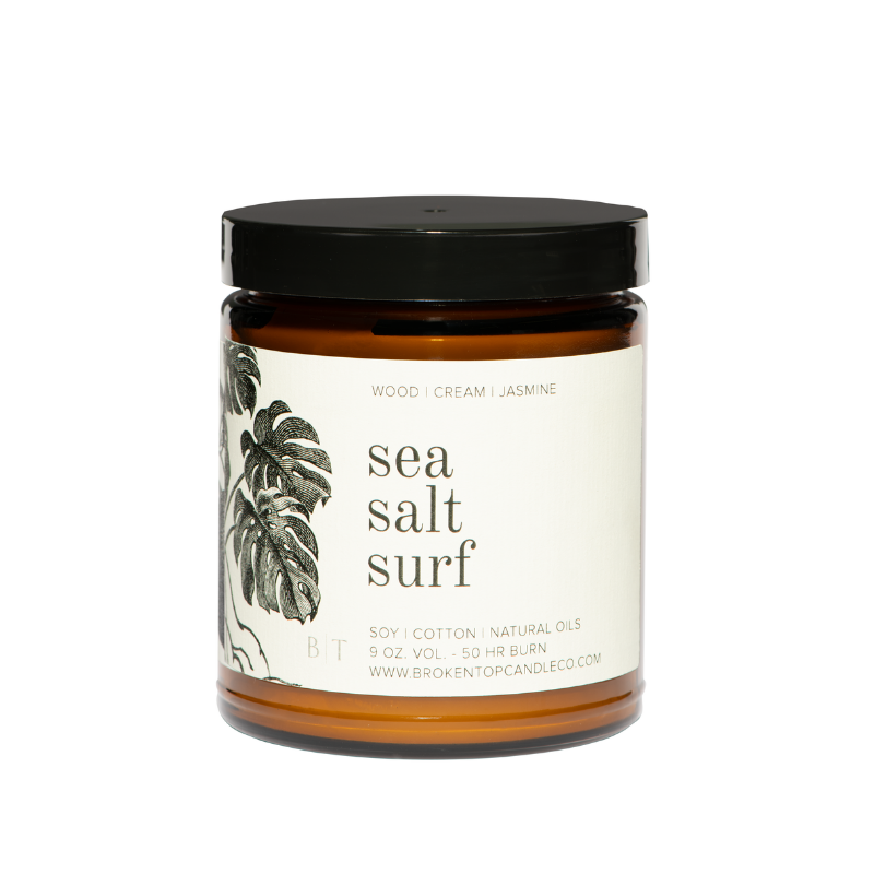 Sea Salt Surf Natural Soy Candle - Thumbnail 2
