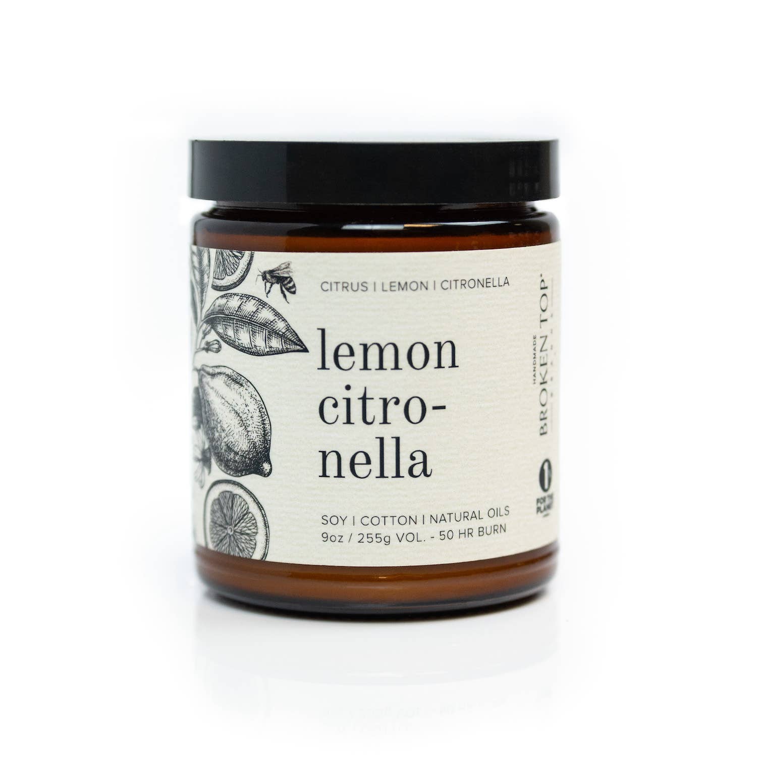 Lemon Citronella Bug Repellent Soy Candle