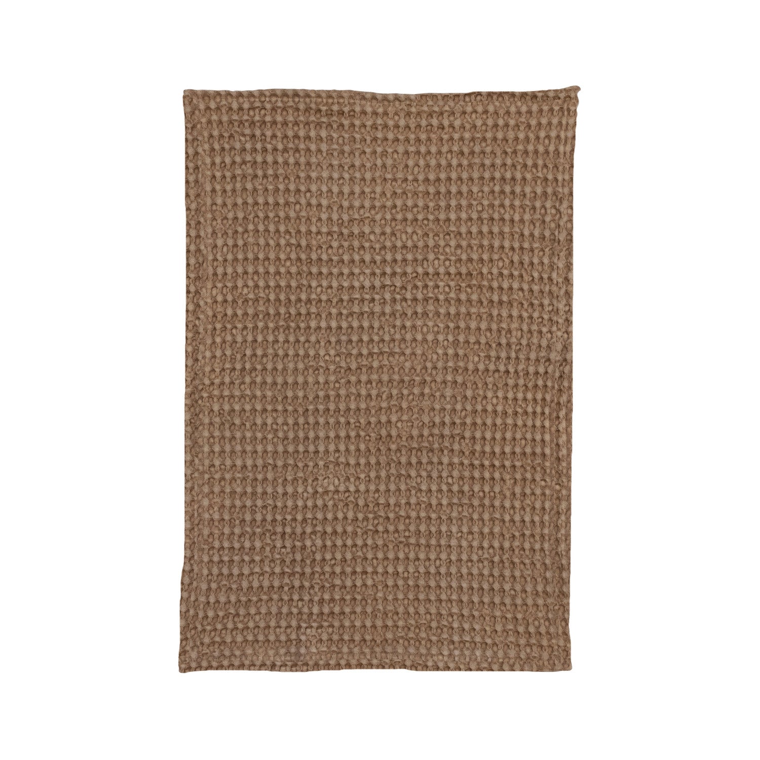 Stonewashed Cotton Waffle Weave Tea Towel - Thumbnail 3