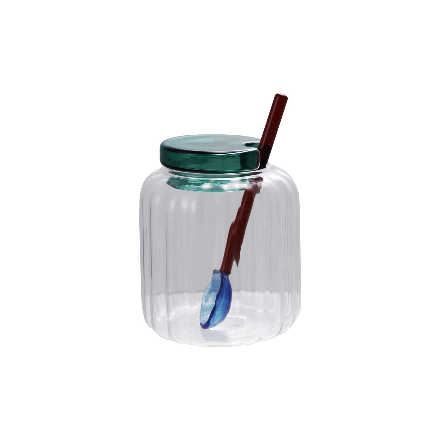 Josephine Interiors Pleated Glass Jar