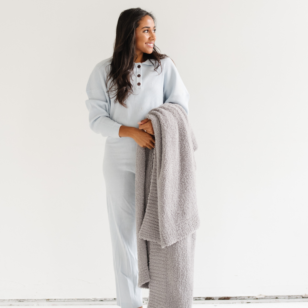 Zamboni Throw Blanket