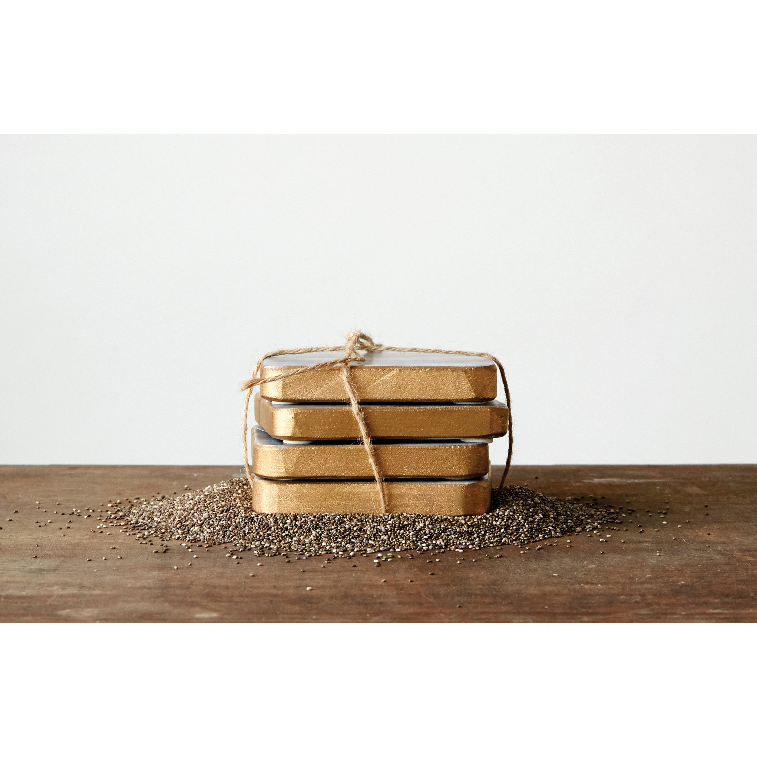 Josephine Interiors Marble Coasters - Thumbnail 3