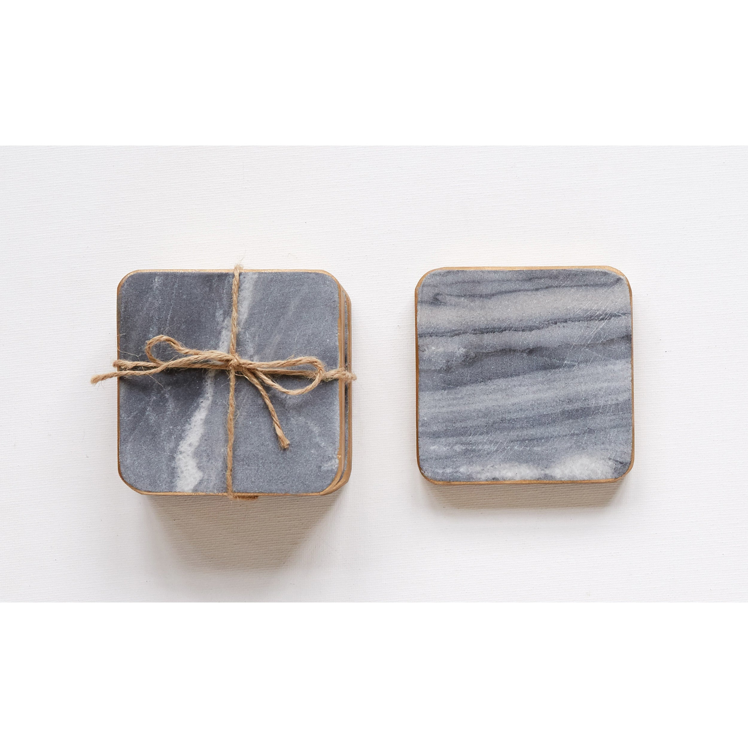 Josephine Interiors Marble Coasters - Thumbnail 2
