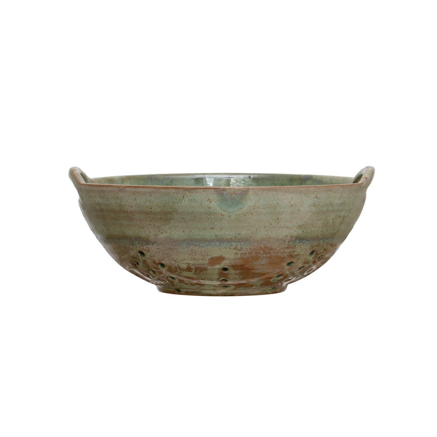 Stoneware Berry Bowl w/ Handles