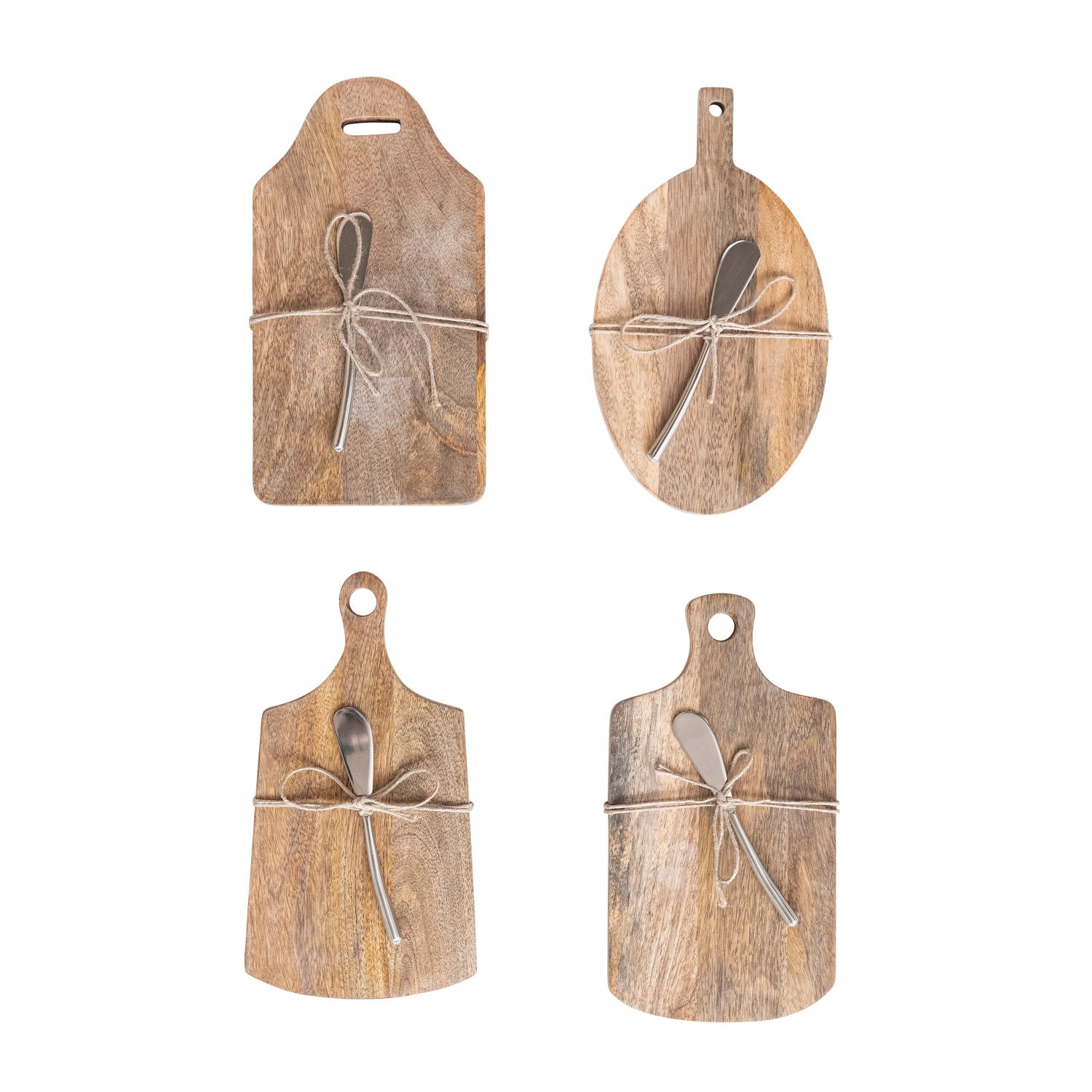 Josephine Interiors Cheese Cutting Board and Canape Knife - Thumbnail 3