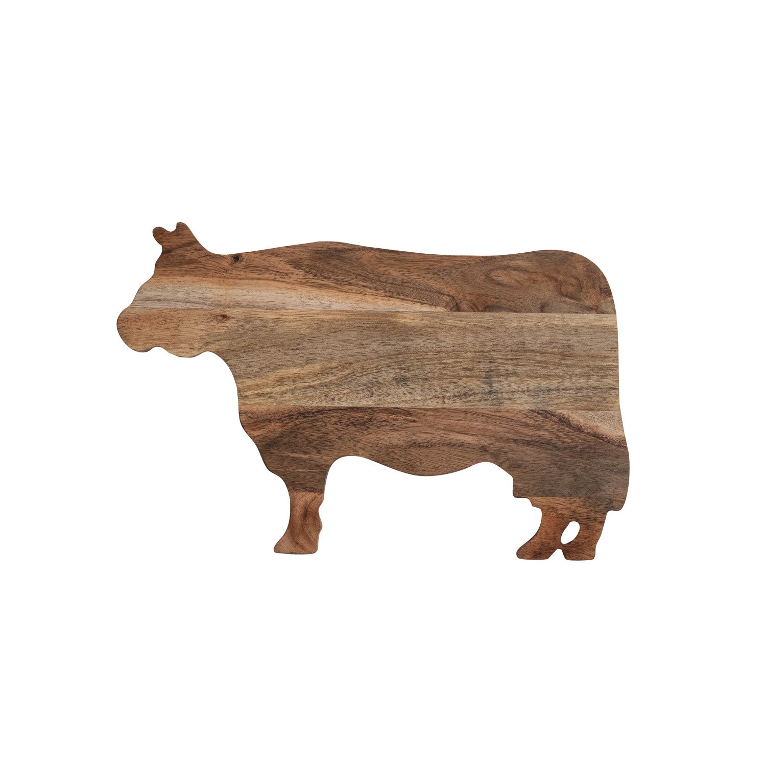 Acacia Wood Cow Shaped Cheese/Cutting Board