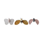Plush Insect Snuggle Toy w/ Patterned Wings, 3 Styles