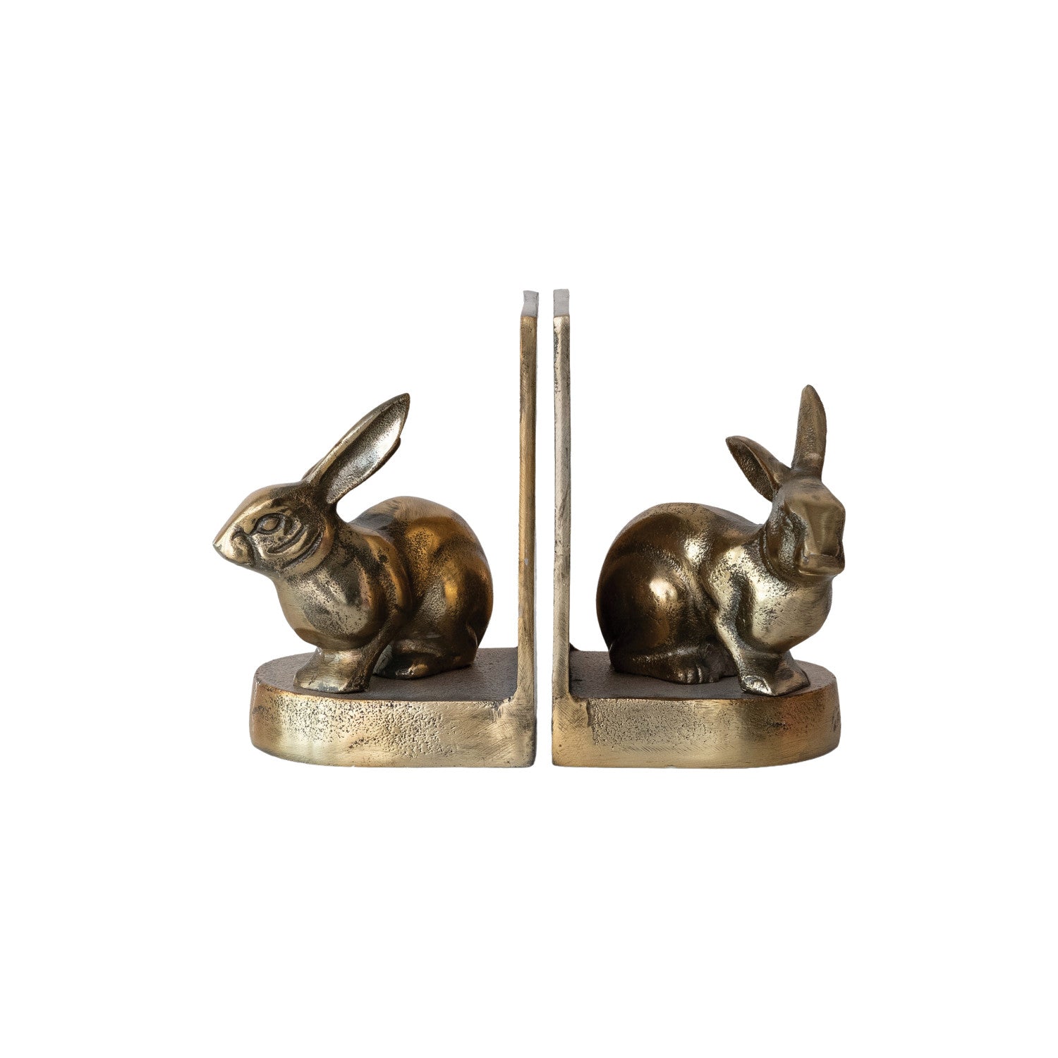 Cast Iron Rabbit Bookends - Thumbnail 2