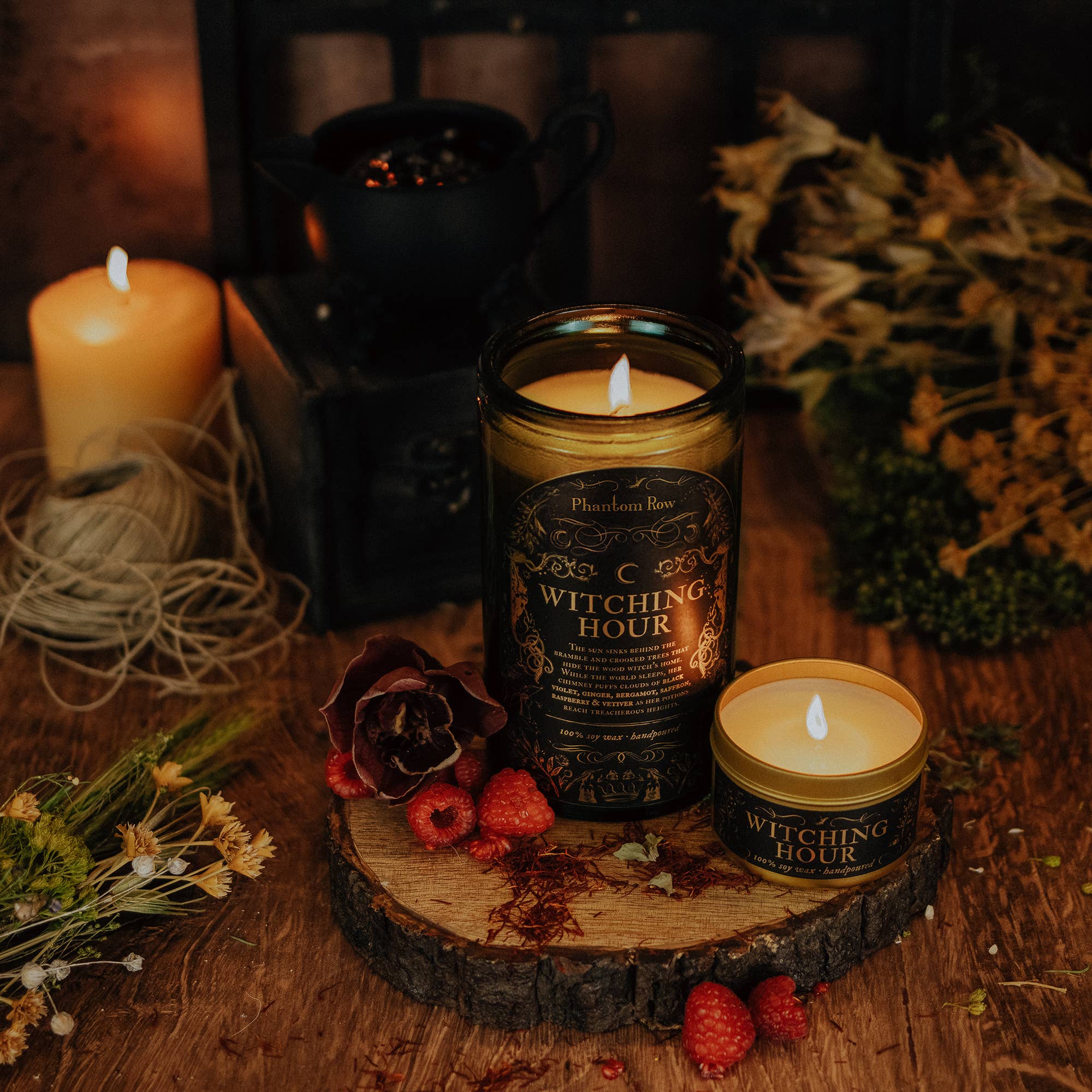 Witching Hour Soy Wax Tin Candle