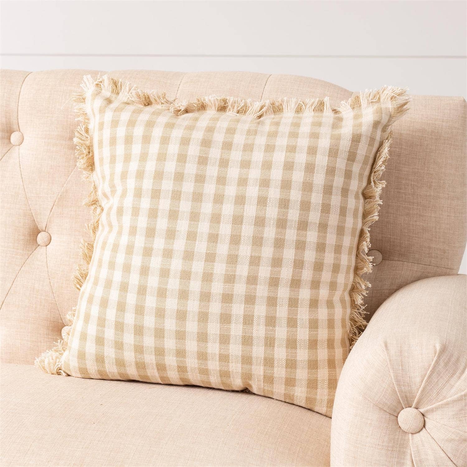 Josephine Interiors Checkered Pillow - Thumbnail 2