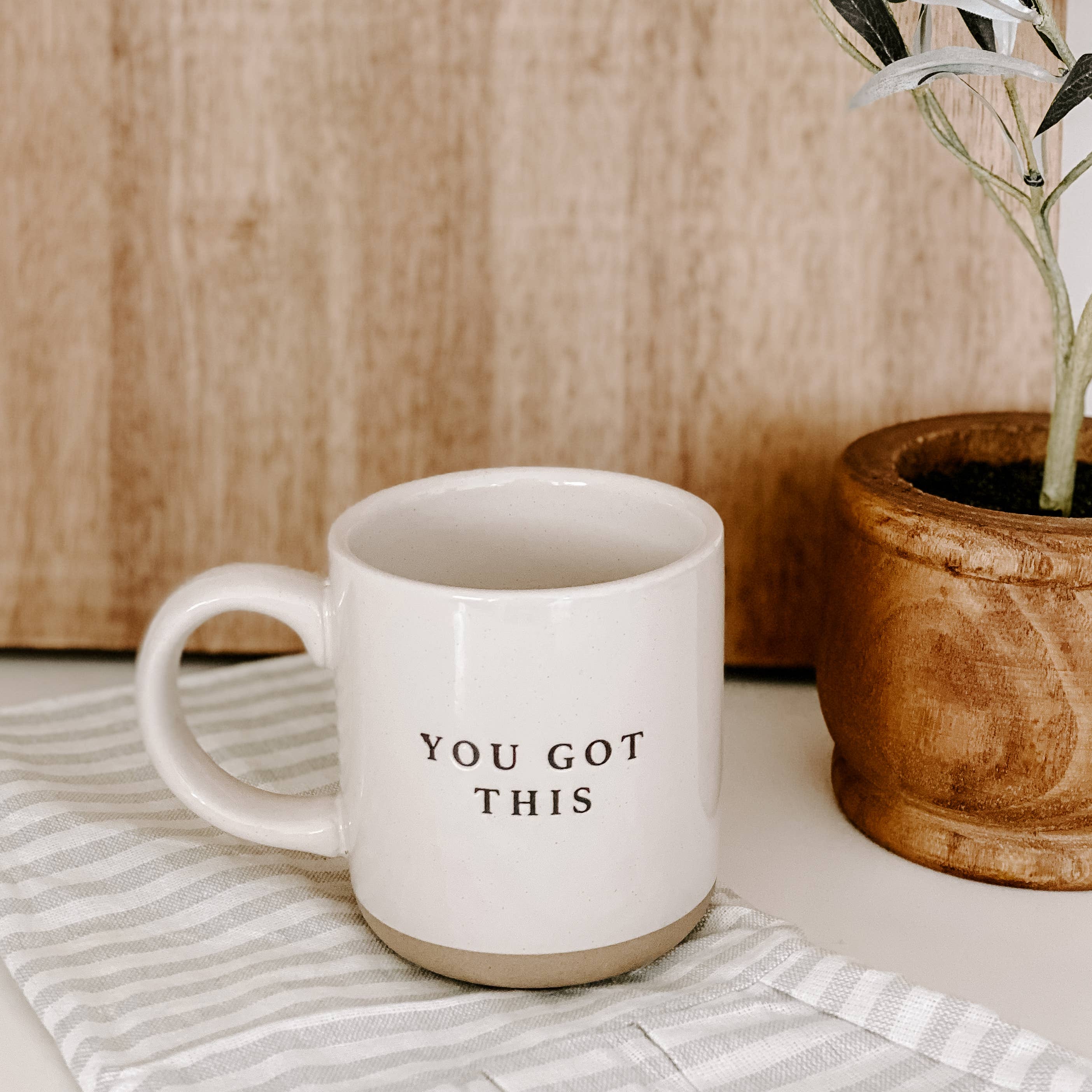 You Got This Stoneware Coffee Mug - Thumbnail 2