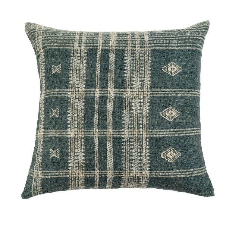 Bhujodi Pillow Blue - Thumbnail 2