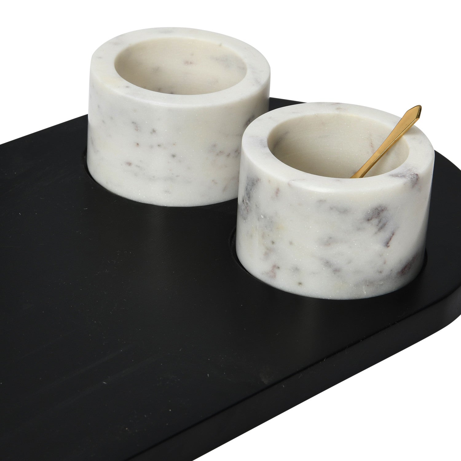Tray & Marble Bowl Set - Thumbnail 3