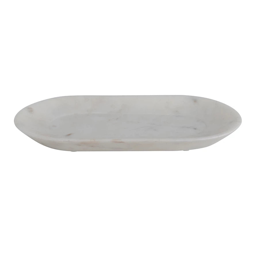 Oval Marble Tray - Thumbnail 4