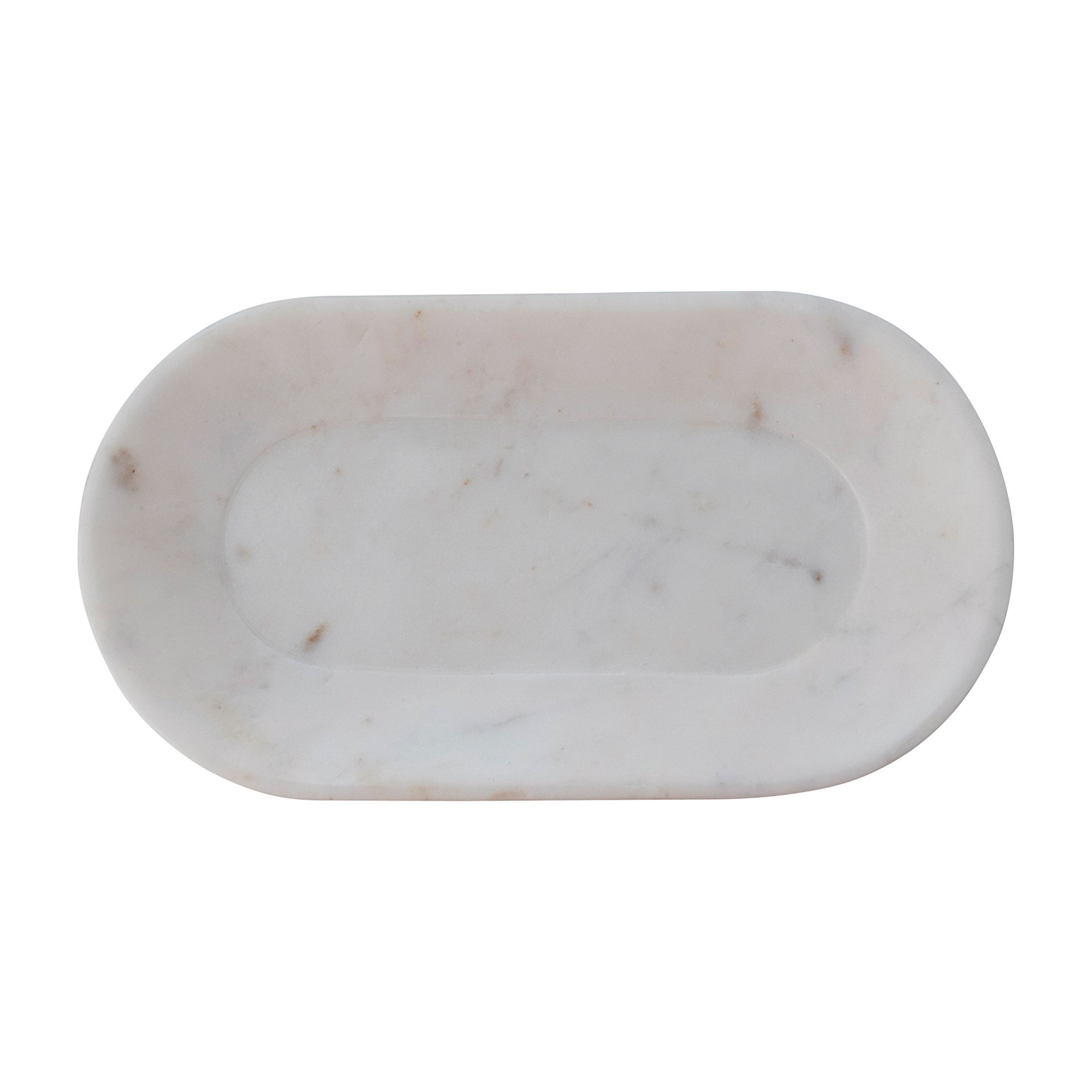 Oval Marble Tray - Thumbnail 2