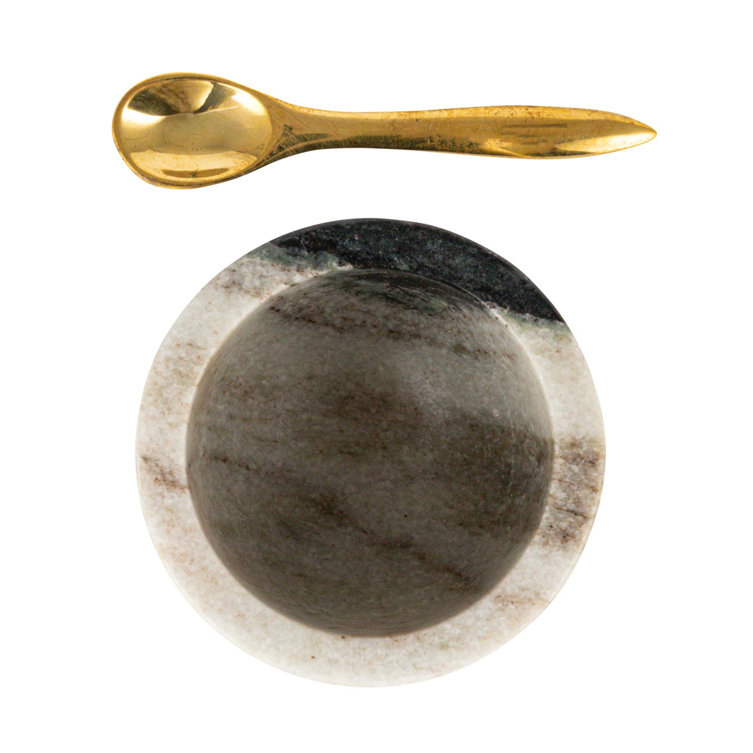 Josephine Jewelry Co. Marble Bowl with Spoon - Thumbnail 2