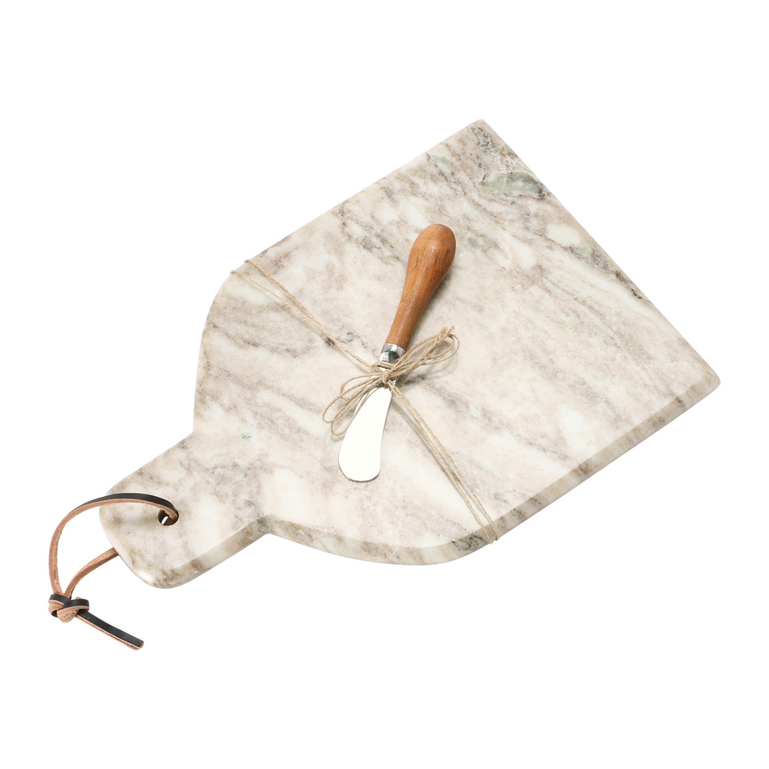 Josephine Interiors Cheese Cutting Board and Canape Knife - Thumbnail 2