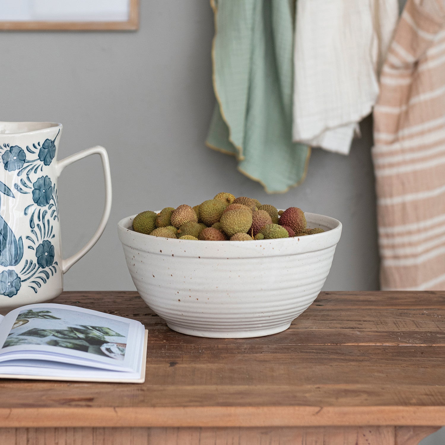 Josephine Interiors Stoneware Bowl - Thumbnail 4