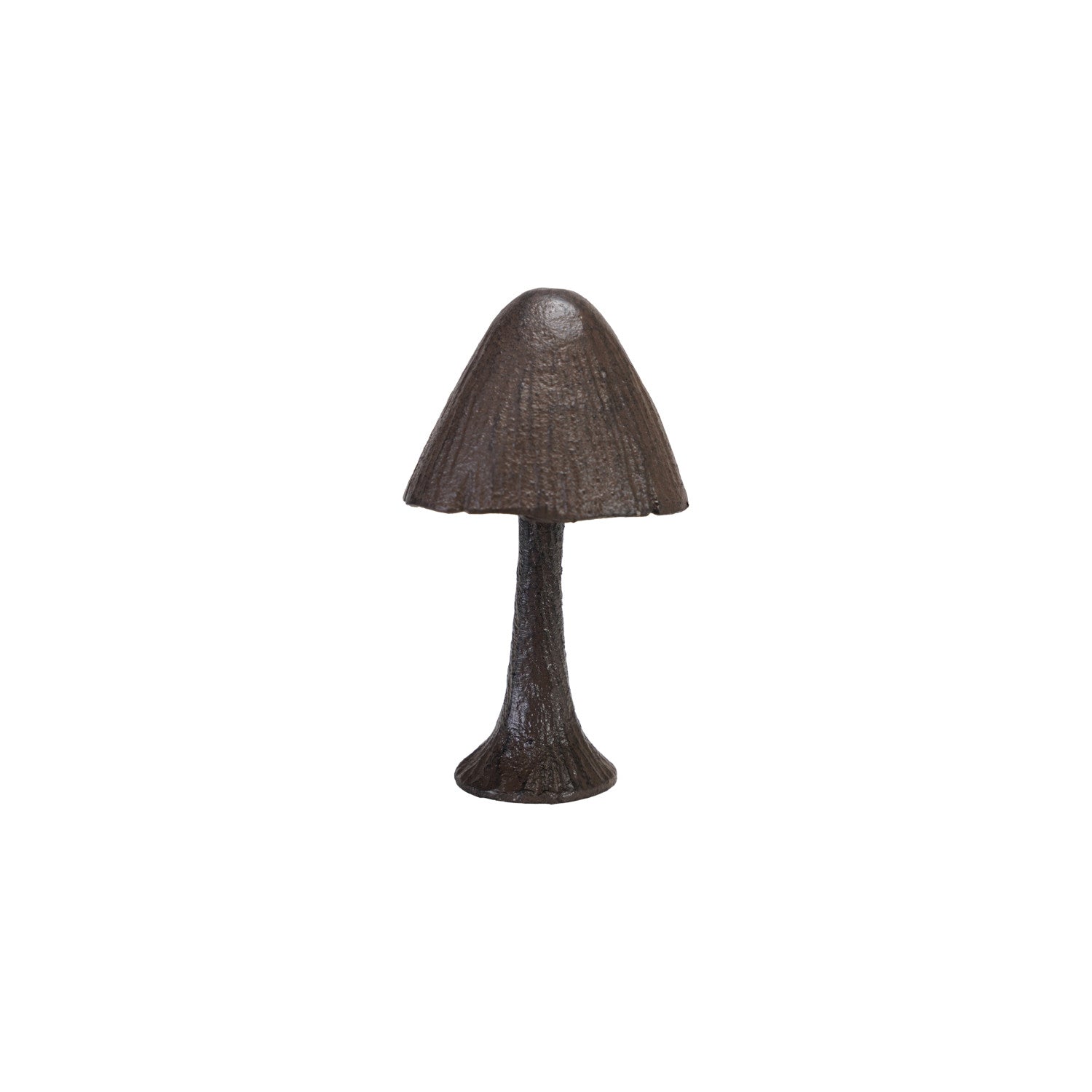 2-3/4" Round x 5"H Cast Iron Mushroom