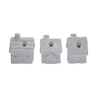 House Shaped Taper Holder, 3 Styles (Holds 1/2" Taper) (Each Will Vary)
